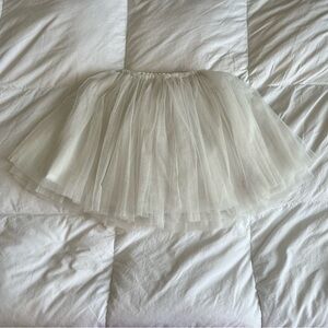 White Tulle Ballerina Tutu Skirt Toddler Dress-Up Dance Toddler 2T-3T